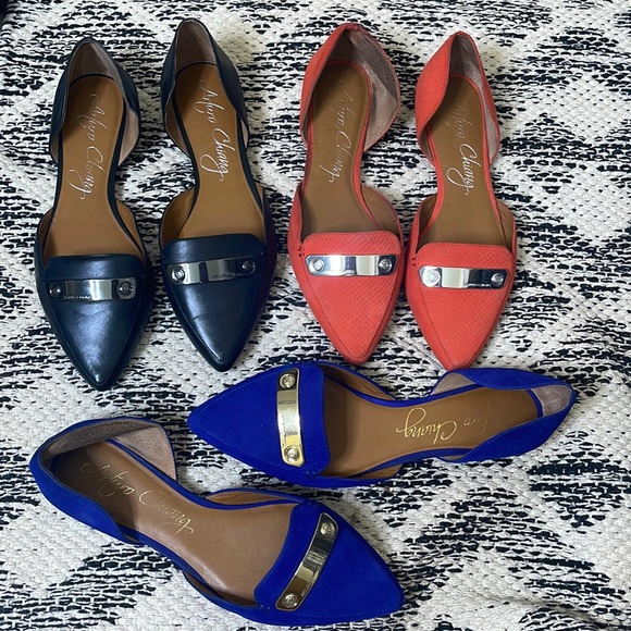 Arturo Chiang Shoes - Arturo Chiang Pointy Toe Flats - 3 Pairs